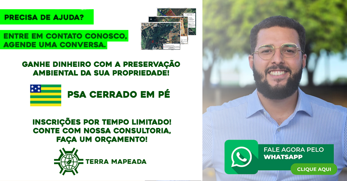 Consultoria PSA Cerrado em Pé – Terra Mapeada