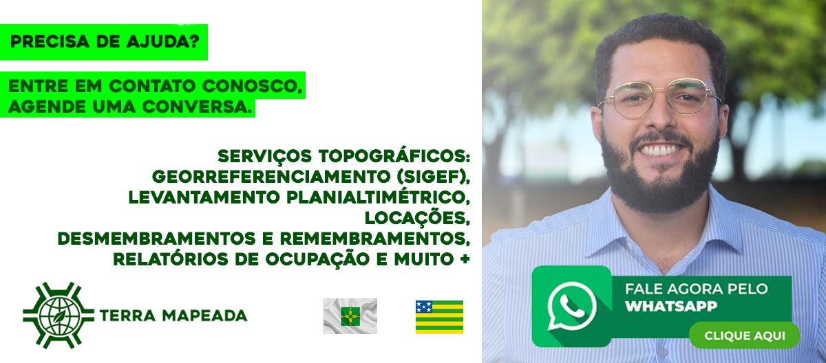 Serviços Topográficos no Goiás e em Brasília